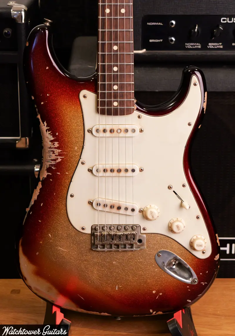 2023 Lsl Instruments Saticoy Classic S 3 Tone Sparkle Heavy Aged "Spark-E" 1