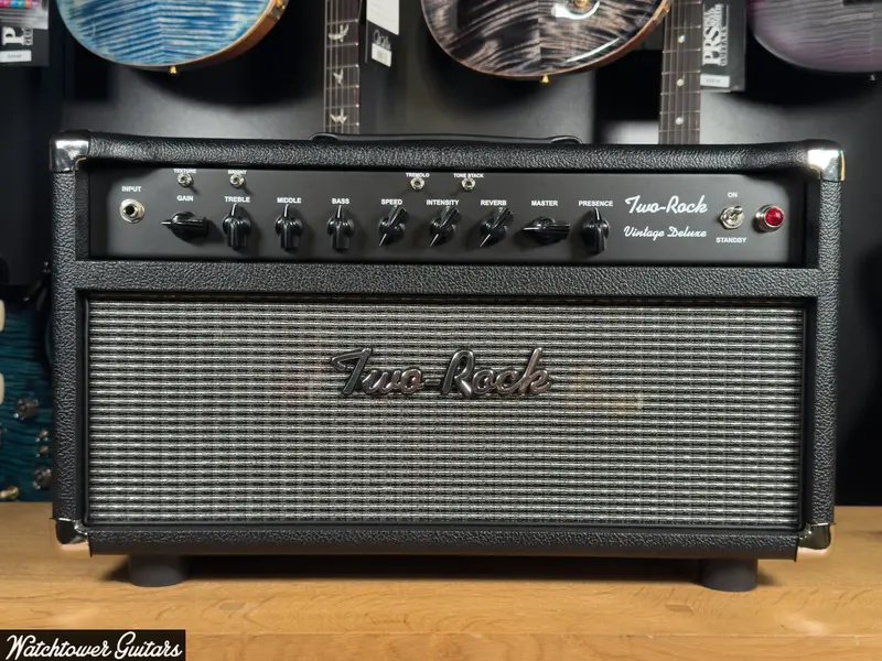 2023 Two Rock Vintage Deluxe Head 40 Watt 6V6 Black Bronco 1