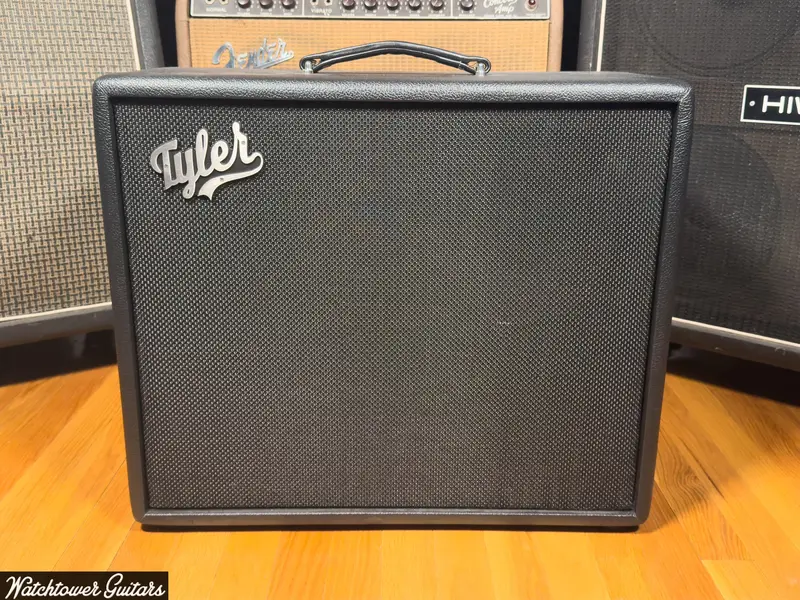 2024 Tyler Amp Works 12" & 10" Cabinet Black Tolex 1