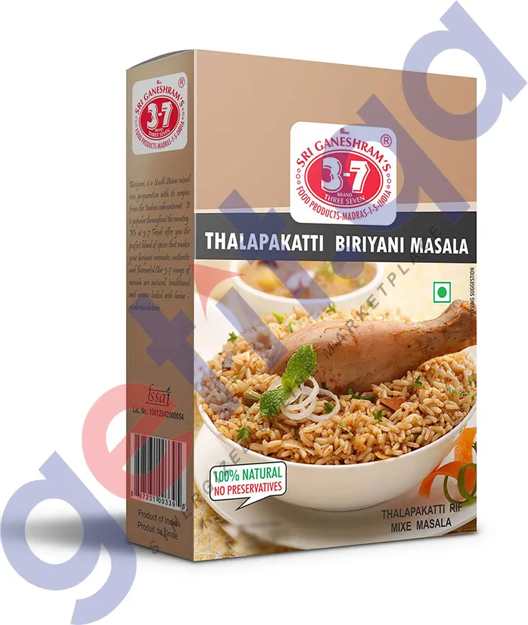 3-7 Thalapakatti Biryani Masala 200Gm 1