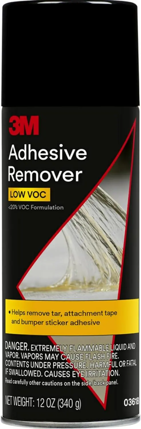 3M Adhesive Remover 03618 Low Voc <20%, 12 Oz (New Version) 1