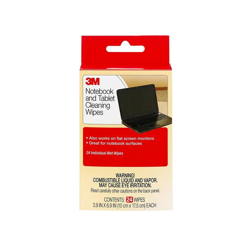 3M Cleaner Notebook Screen Cleaning Wipes Cl630 1