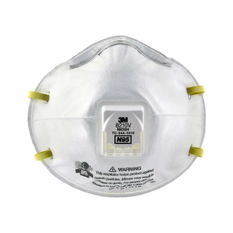 3M Particulate Respirator 8210V, N95 (10 Pack) 1