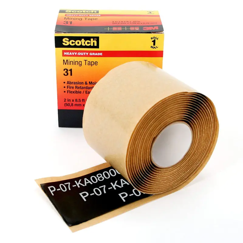 3M Scotch Heavy-Duty Mining Tape 31, 2 In X 6 Ft, 10 Rolls, 31-2X6ft-K 1
