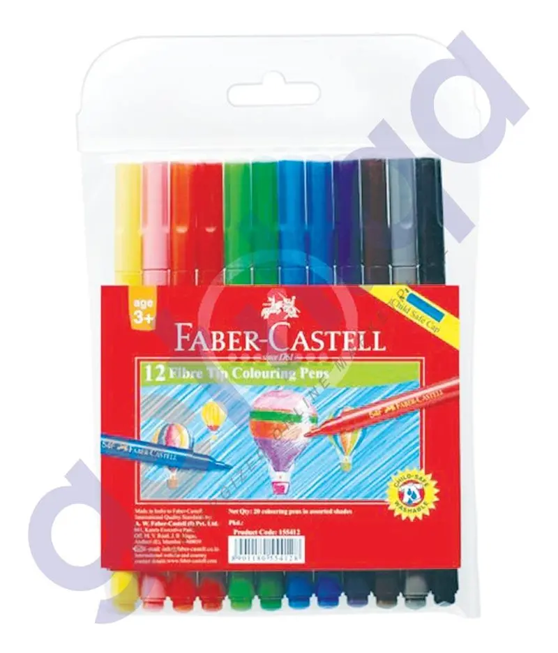 54F-Sketch Pen Set Of 12  Fcin155412 By Faber Castell 1