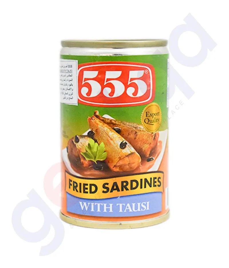 555 Fried Sardines With Tausi 155Gm 1