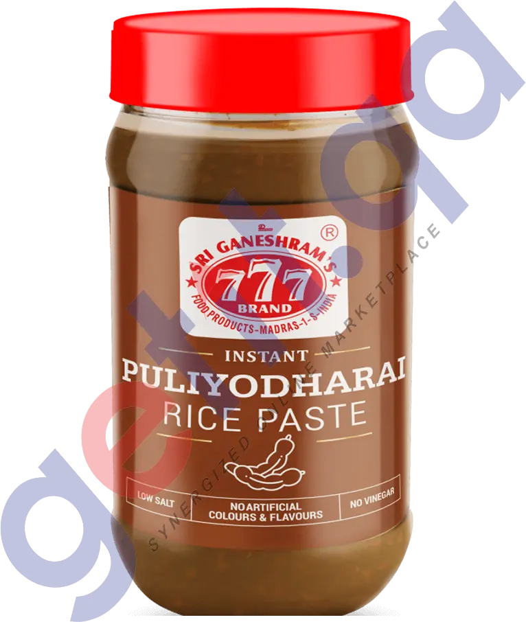 777 Instant Puliyodharai Rice Paste 300Gm 1