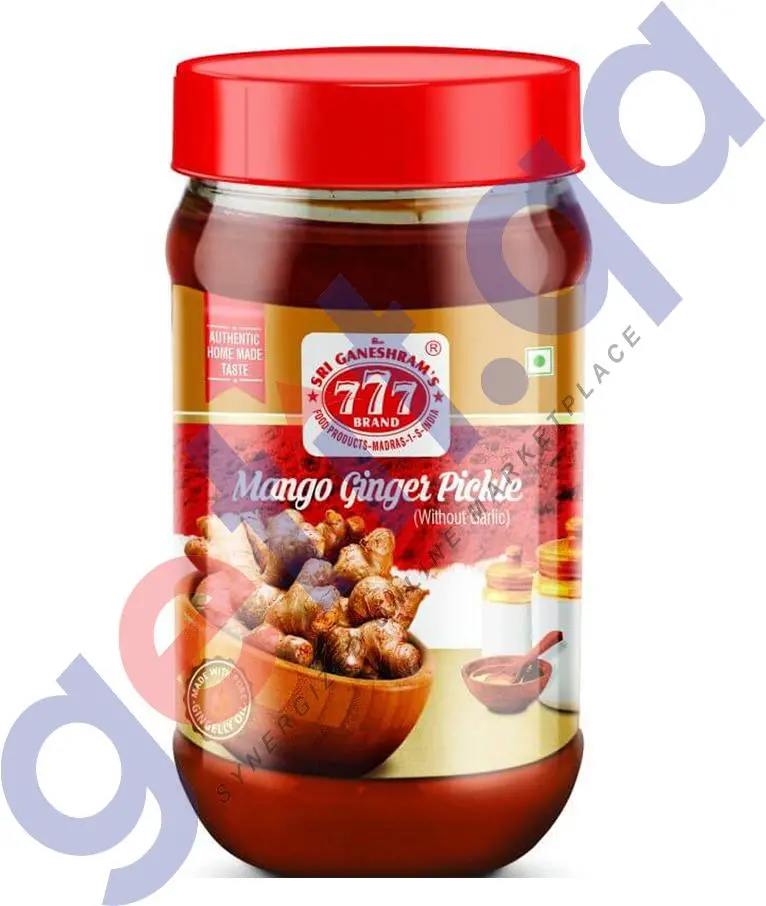 777 Mango Ginger Pickle 300Gm 1