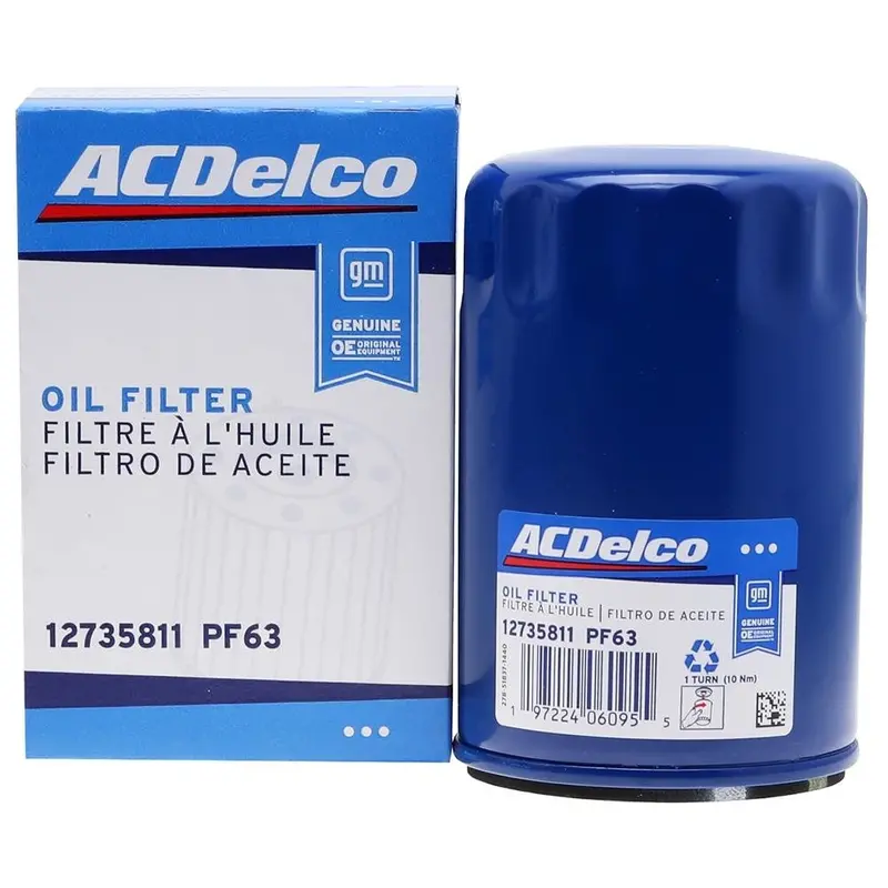 Acdelco Pf63 (Oe # 12735811) Oil Filter, Pack Of 1 1