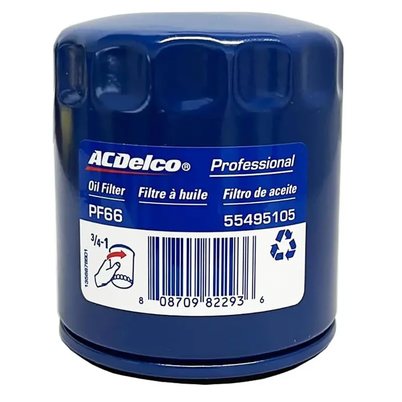 Acdelco Pf66 (Oe # 55495105) Oil Filter, Pack Of 1 1