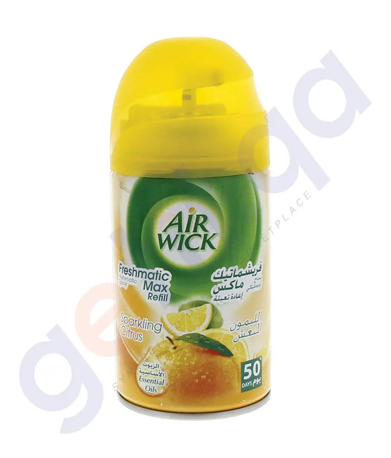 Air Wick 250 Ml Sparkling Citrus Automatic Spray Refill 1