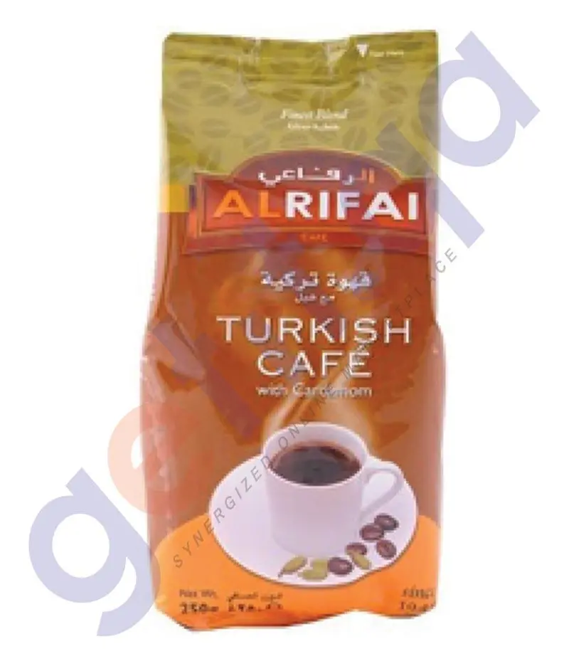 Al Rifai Turkish Coffe With Cardamon 250Gm 1