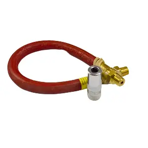 Alemite B6703-A Grease Gun Hose Assembly 12" For Hydraulic Fittings **Blister Pack** 1