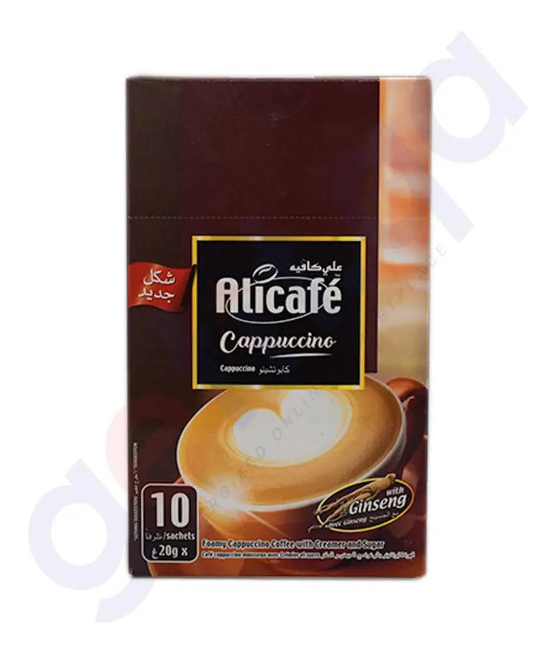 Alicafe Cappuccino 10 Sachets 20G 1