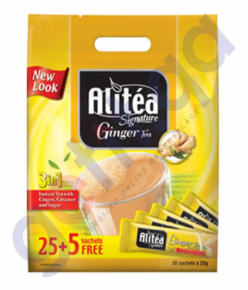 Alicafe Signature Ginger Tea 25 + 5 Sachets 1