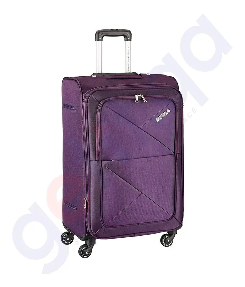 American Tourister Peru Polyester 55 Cms Purple 1