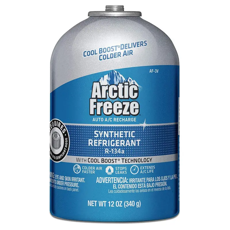 Arctic Freeze Af-3V Auto A/C Recharge Synthetic Refrigerant Freon R-134A, 12 Oz 1
