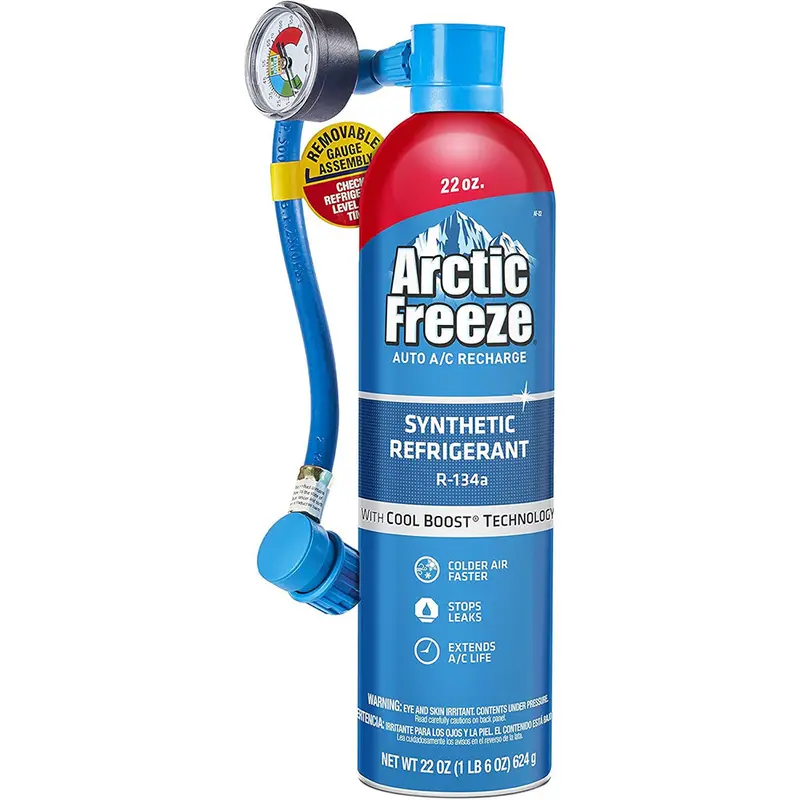 Arctic Freeze Af22ca Ultra Synthetic Automotive Refrigerant Freon R-134A, 22 Oz 1