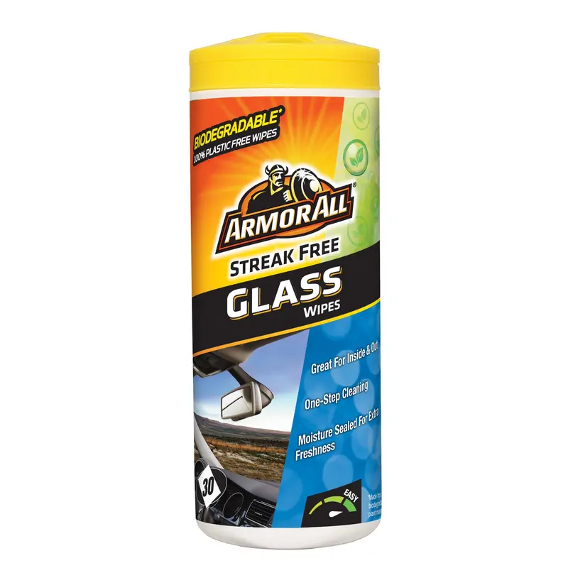 Armor All Glass Wipes Biodegradable 30 Pack - Awgcc-30-1Anz 1