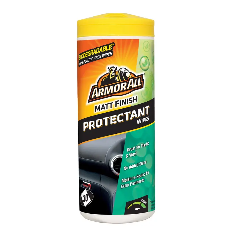 Armor All Matte Finish Biodegradable Protectant Wipes 30 Pack  - Awptmc-30-1Anz 1
