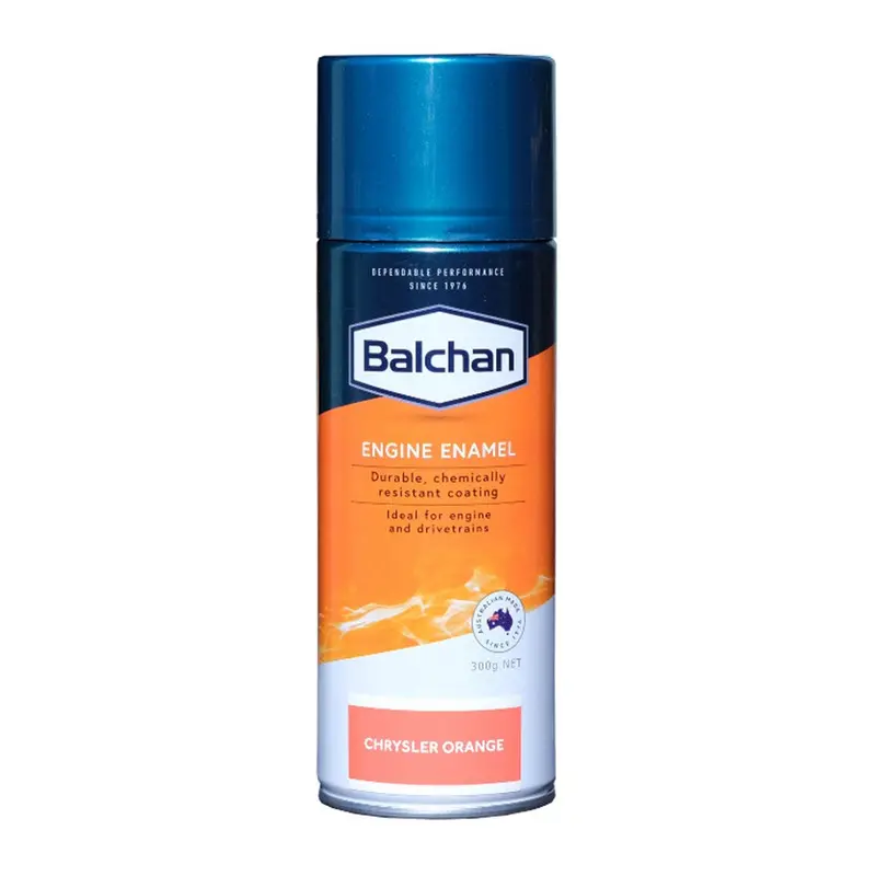 Balchan Engine Enamel Paint With Ceramic - Chrysler Inspired Orange  - Bal102008 1