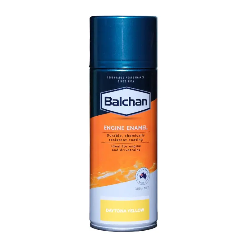 Balchan Engine Enamel Paint With Ceramic - Daytona Yellow - Bal102011 1
