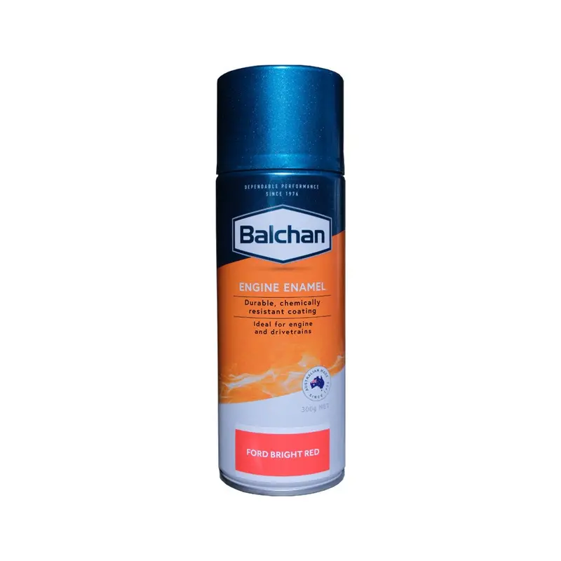 Balchan Engine Enamel Paint With Ceramic - Ford Inspired Bright Red - Bal102012 1