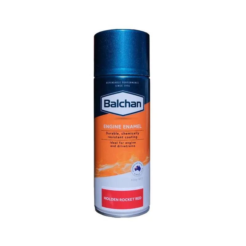 Balchan Engine Enamel Paint With Ceramic - Holden Inspired Rocket Red - Bal102022 1