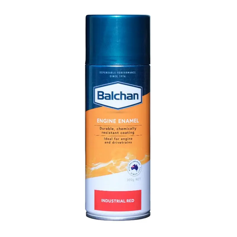 Balchan Engine Enamel Paint With Ceramic - Industrial Red - Bal102007 1
