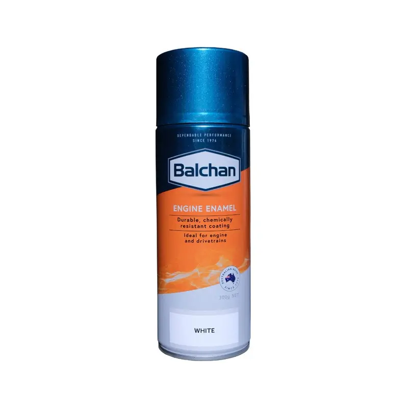 Balchan Engine Enamel Paint With Ceramic - White - Bal102026 1