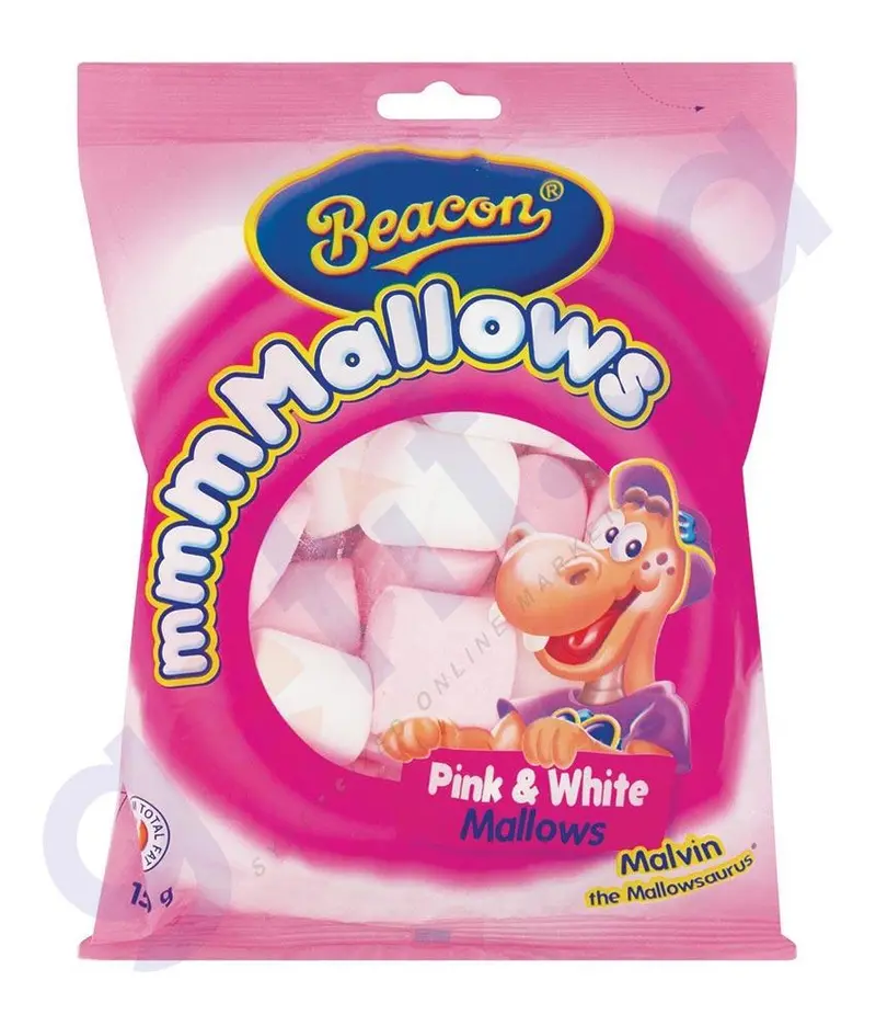 Beacon Marshmallows Pink&White 150Gm 1