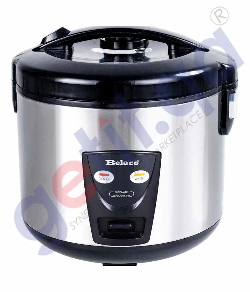 Belaco Rice Cooker With Steamer 1.8L Deluxe  Brc-180K 1