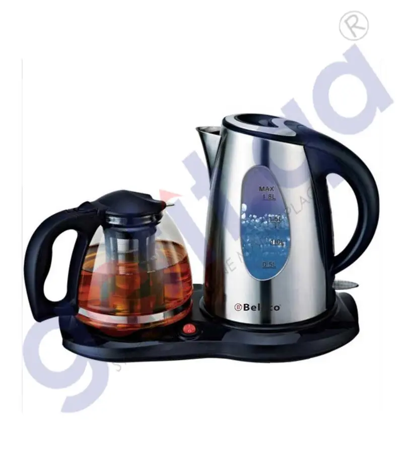 Belaco Stainless Steel Kettle With Pot Bktp-01 1