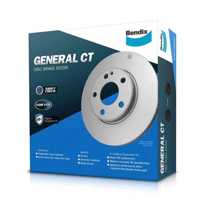 Bendix Gct Brake Rotor (Single) - Br3054-Gct (Bulky Item - Freight Applies) 1