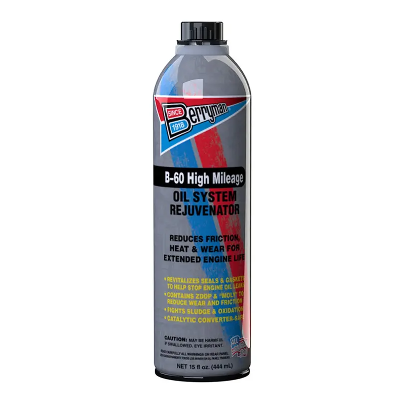 Berryman 7517 B-60 High Mileage Oil System Rejuvenator With Zddp & Moly, 15 Oz 1