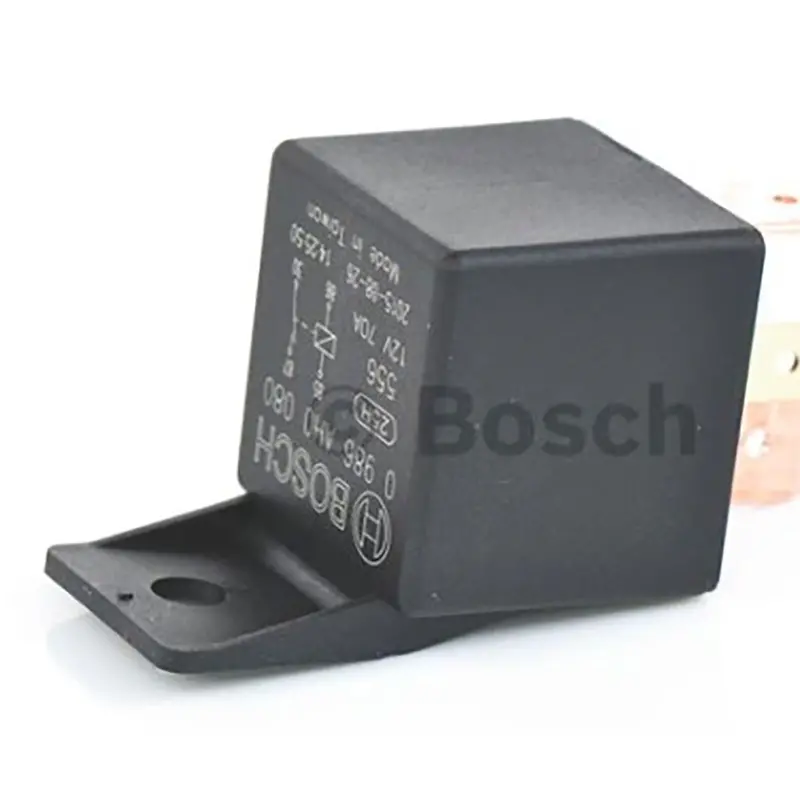 Bosch 0986Ah0081 Normal Open Mini Relay, 24V, 30A, 4 Pins 1