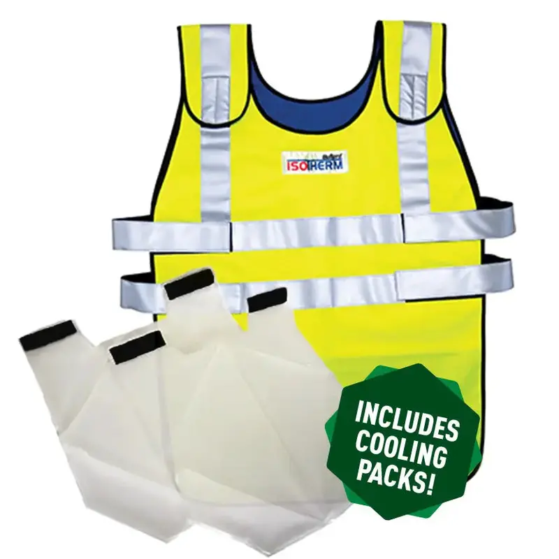 Bullard Isotherm High-Visibility Cooling Vest With Cooling Packs | Xxl 1