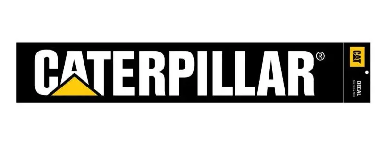 Cat Brand Caterpillar Logo 70Cm Window Decal - Stcat-Log70 1
