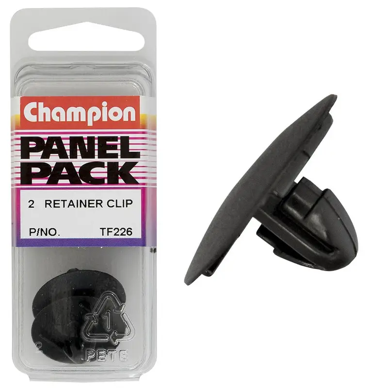 Champion Fasteners Hood Clips (25Mm Head, 15Mm Length, To Suit 10Mm Hole) - Pack Of 2 - Tf226 1