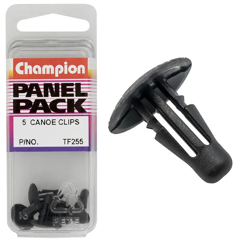Champion Fasteners Retainer Clips (13Mm Head, 13Mm Length, To Suit 5Mm Hole) - Pack Of 5 - Tf255 1
