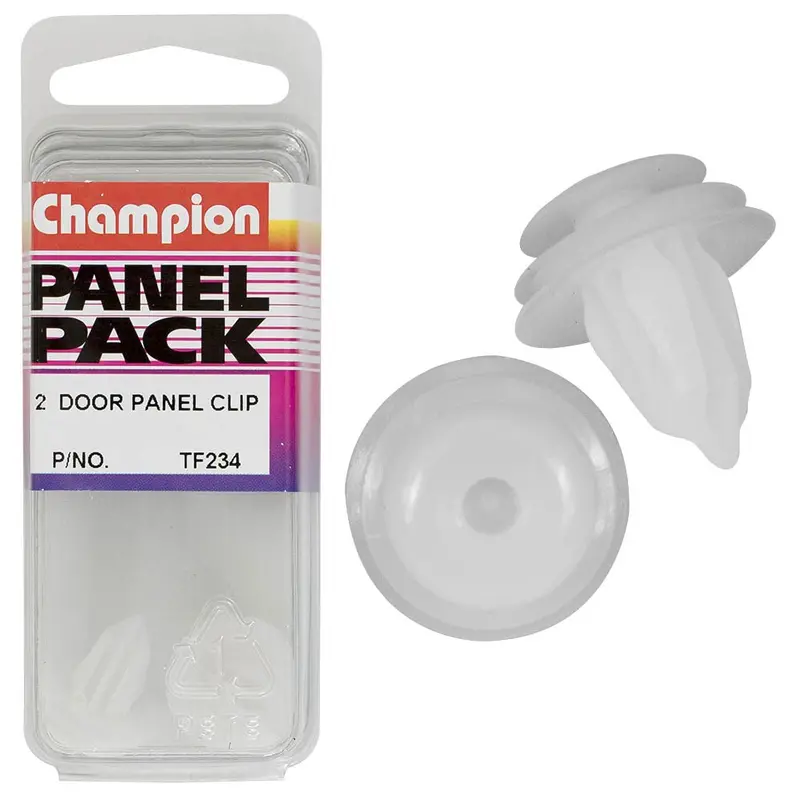 Champion Fasteners Trim Clips (13-16-18Mm Head, To Suit 9Mm Hole) - Pack Of 2 - Tf234 1