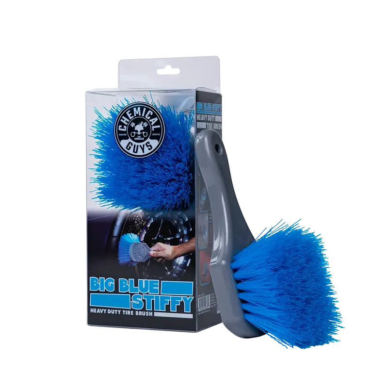 Chemical Guys Blue Stiffy Brush For Tyres - Accg05 1