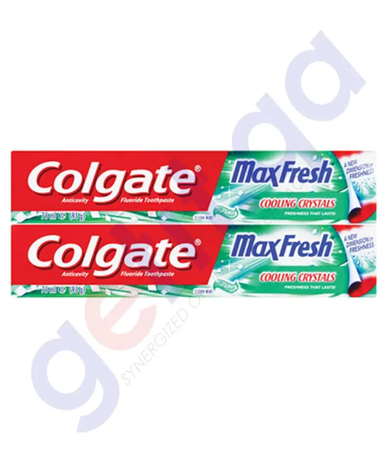 Colgate Max Fresh Clean Mint 2X75ml Special Offer 1