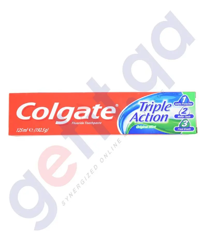 Colgate Triple Action Original Mint 125Ml 1