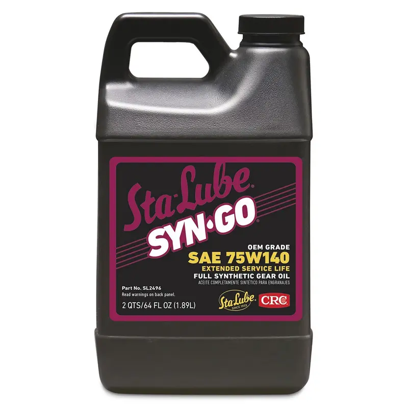 Crc Sl2496 Sta-Lube Oem Grade/Extended Interval, Synthetic Gear Oil 75W140, 64 Fl Oz 1