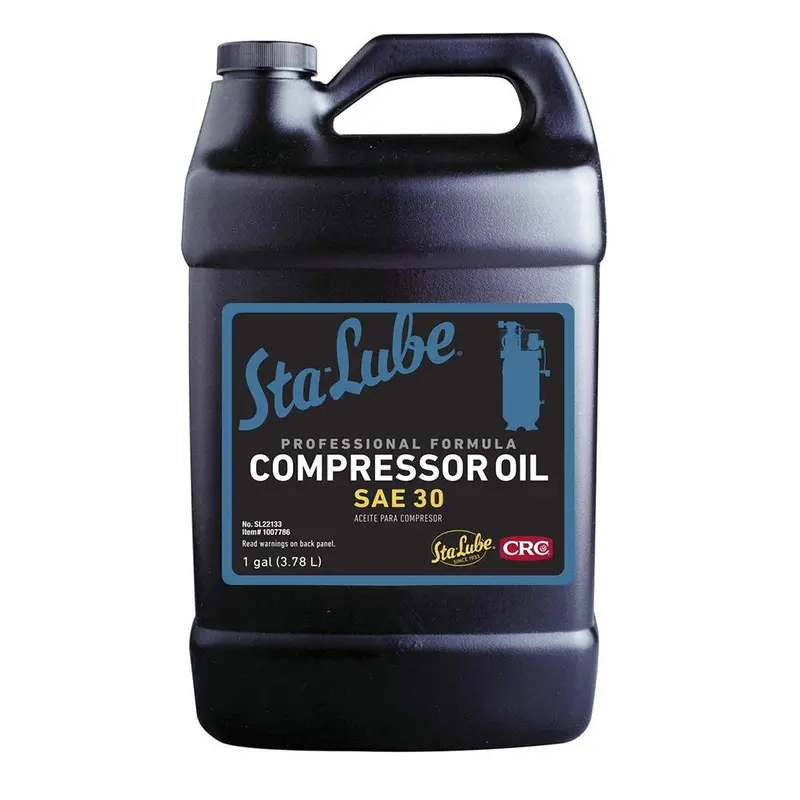 Crc Sta-Lube Sl22133 Compressor Oil Sae30, 1 Gallon 1