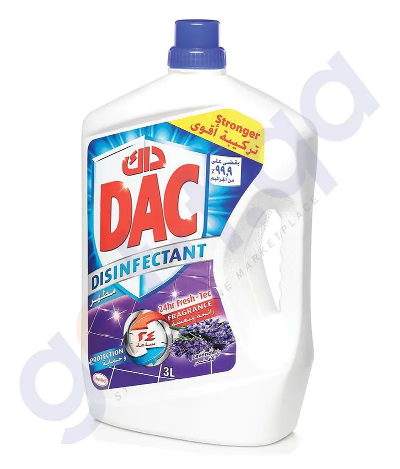 Dac 3-Litre Disinfectant Lavender 1