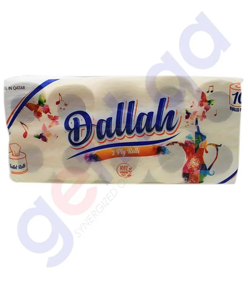 Dallah Toilet Roll 2Ply 150S Embossed 1