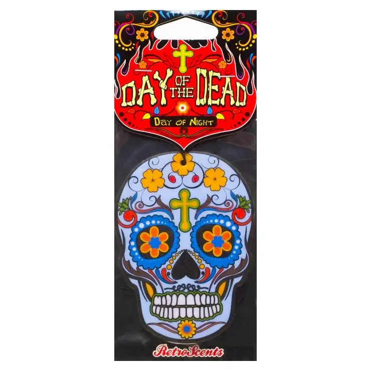 Day Of The Dead Air Freshener - Day Of The Night - Dd2d4 1