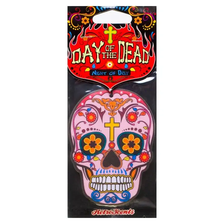 Day Of The Dead Air Freshener - Night Of The Day - Dd2d3 1